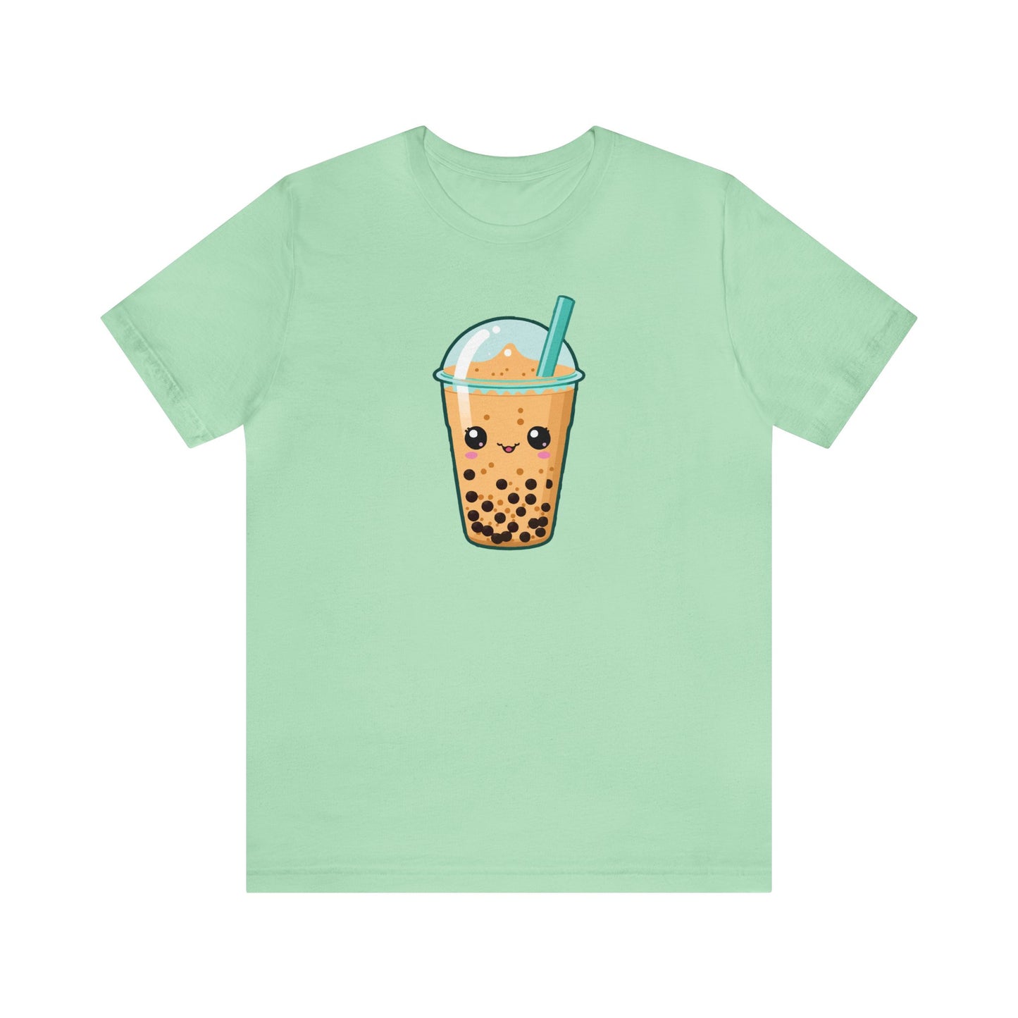 Kawaii Boba Tea T-Shirt, Kawaii Bubble Tea Shirt