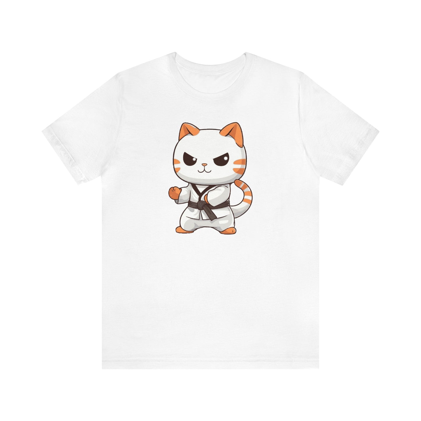 Karate Cat T-Shirt, Cat Martial Arts Shirt