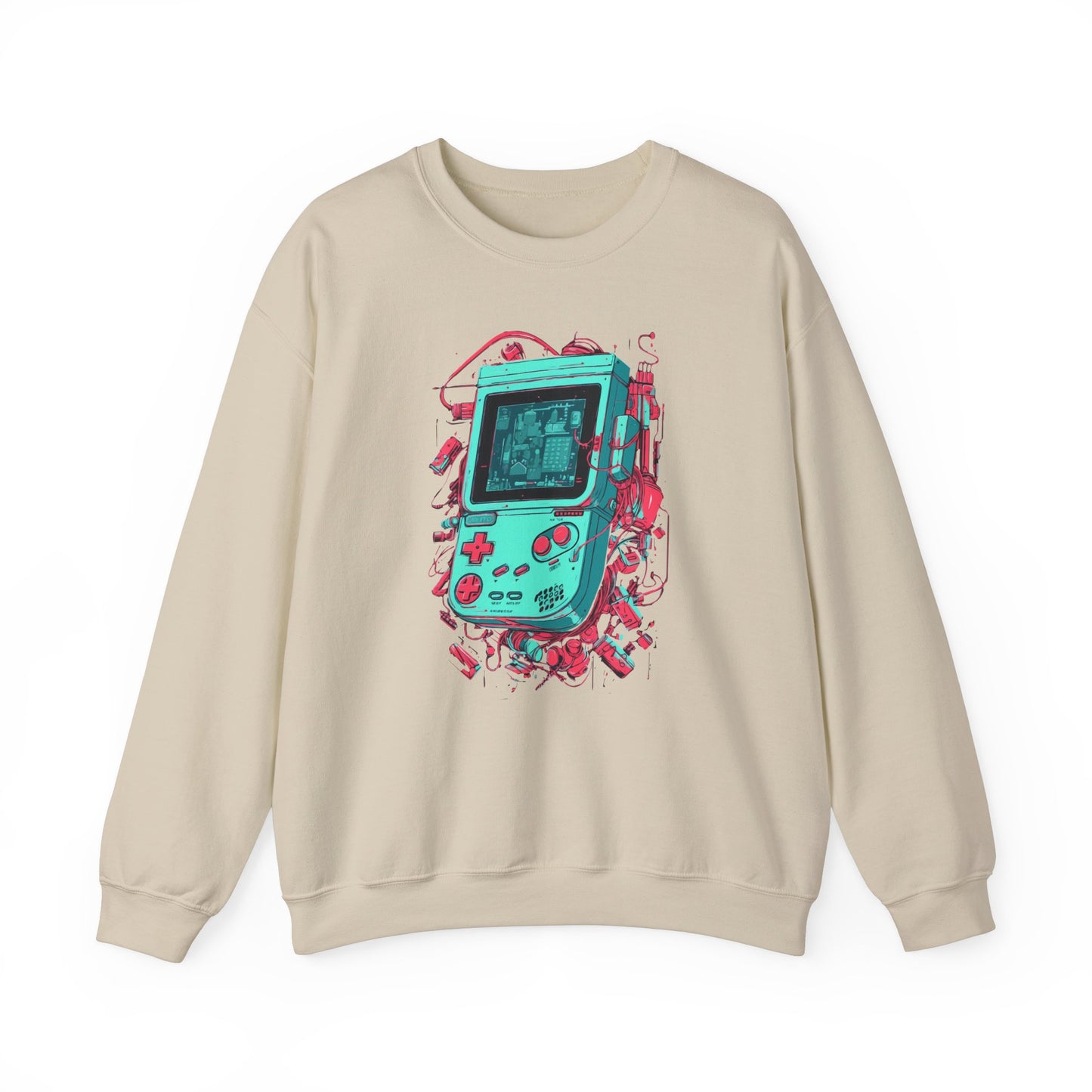 Colorful Game Controller Sweatshirt, Video Game Sweatshirt