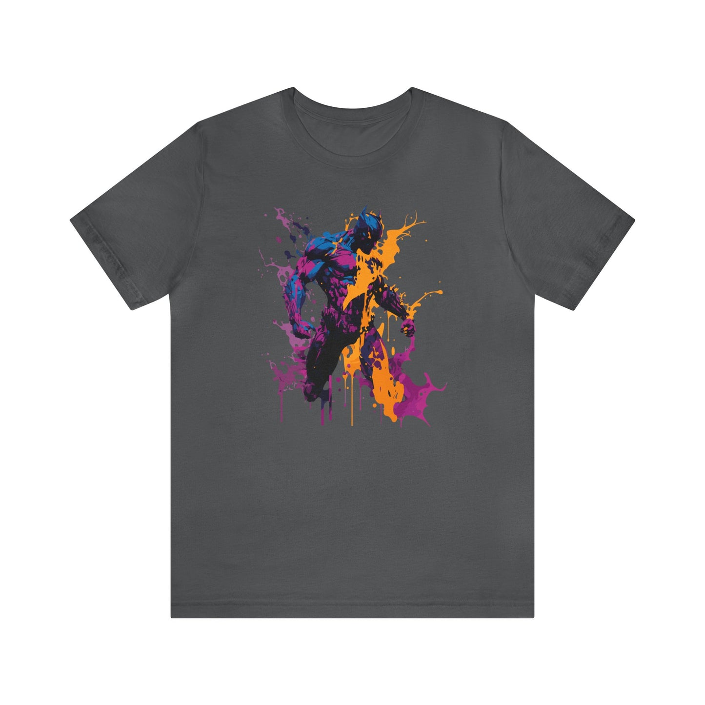 Super Hero T-Shirt, Batman Inspired Abstract Shirt