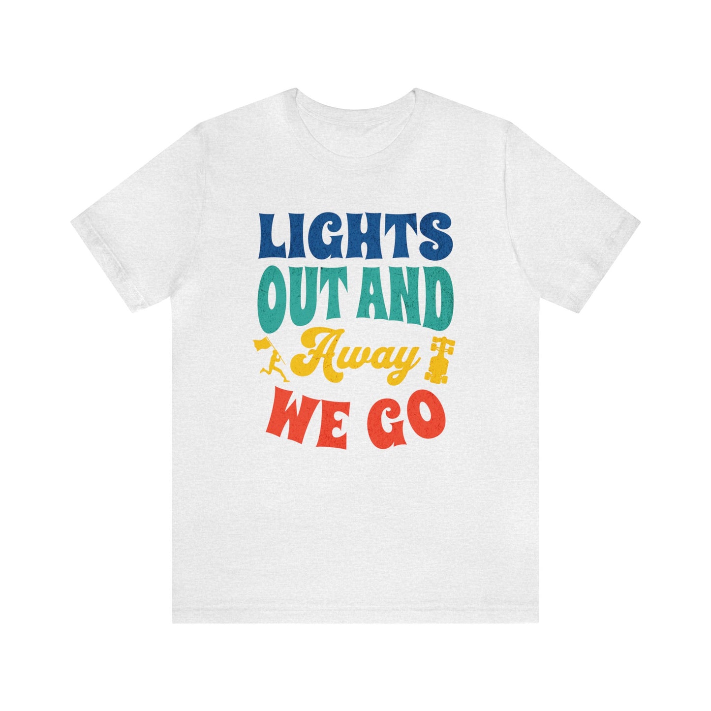 Lights Out And Away We Go T-Shirt, Formula 1 Shirt