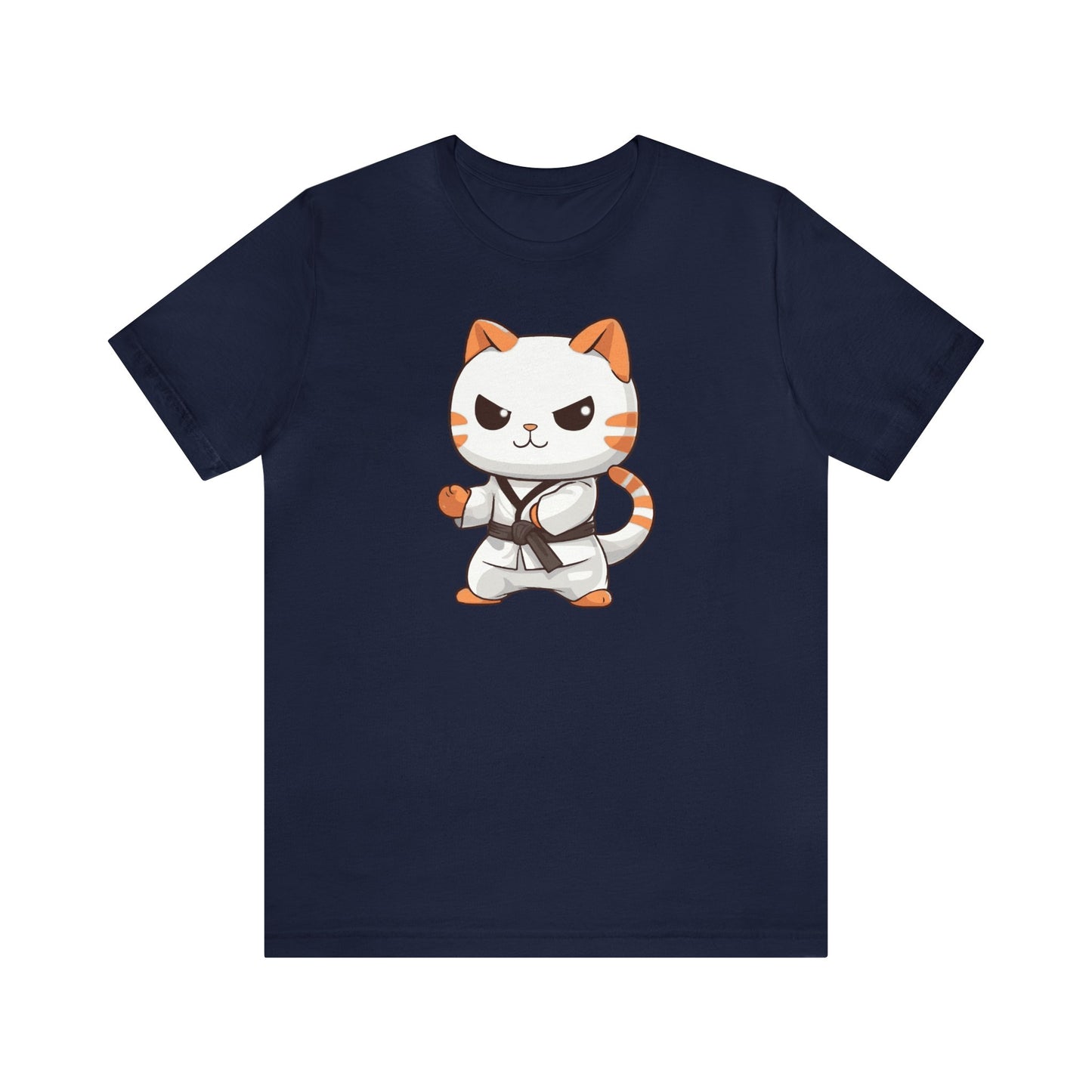 Karate Cat T-Shirt, Cat Martial Arts Shirt