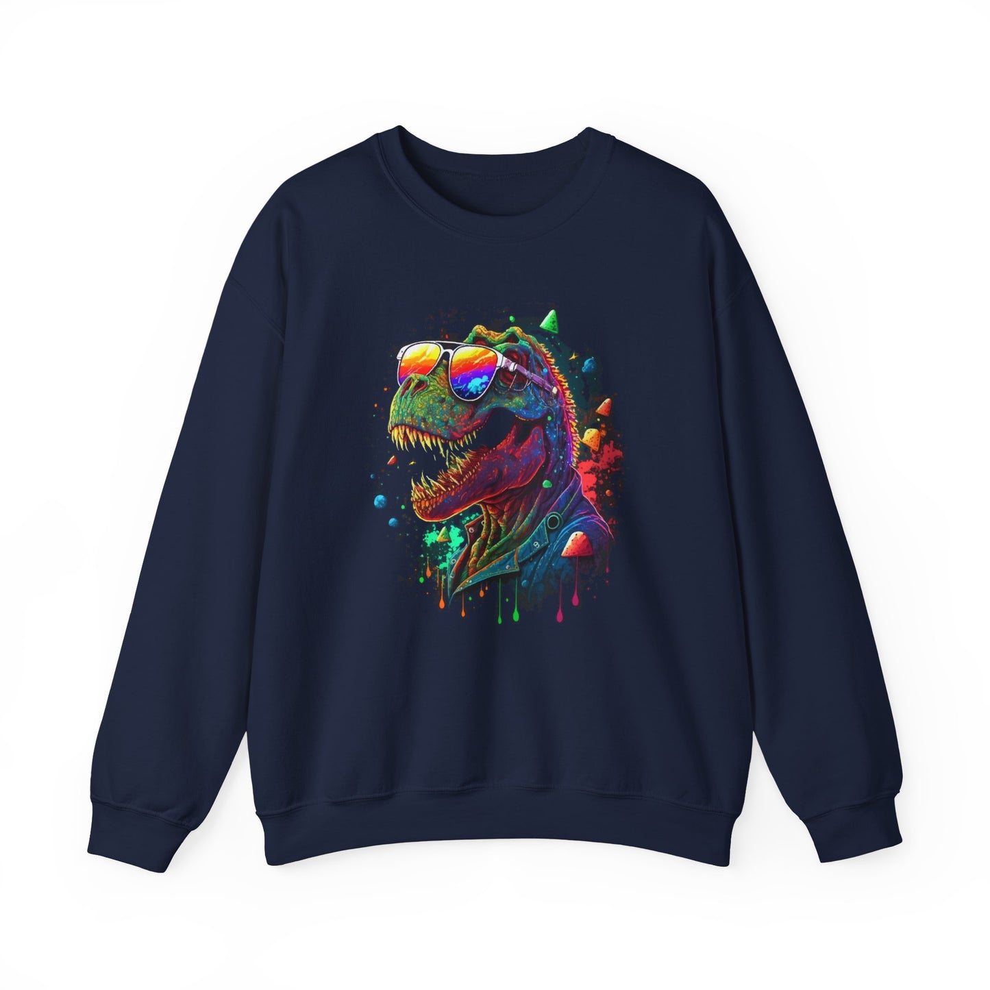 Dinosaur Sweatshirt, DJ T-Rex Sweatshirt