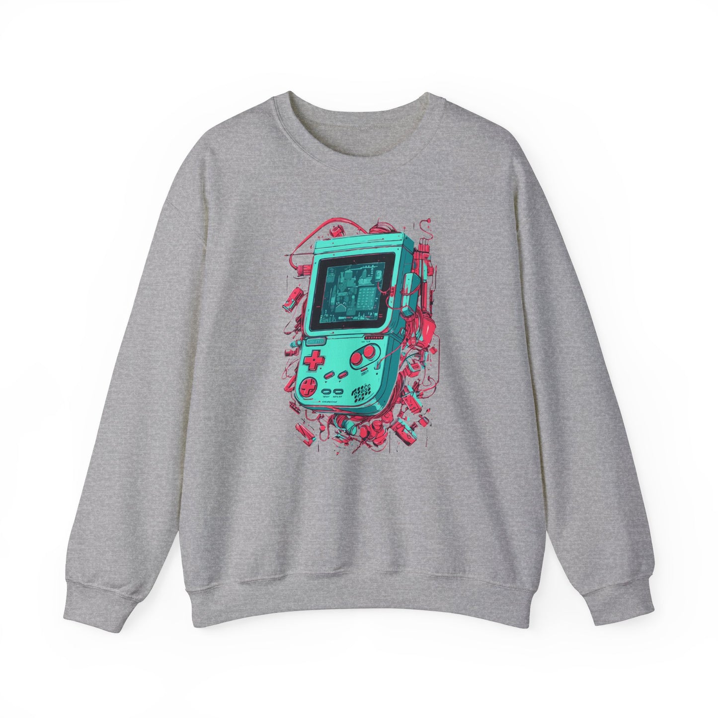 Colorful Game Controller Sweatshirt, Video Game Sweatshirt