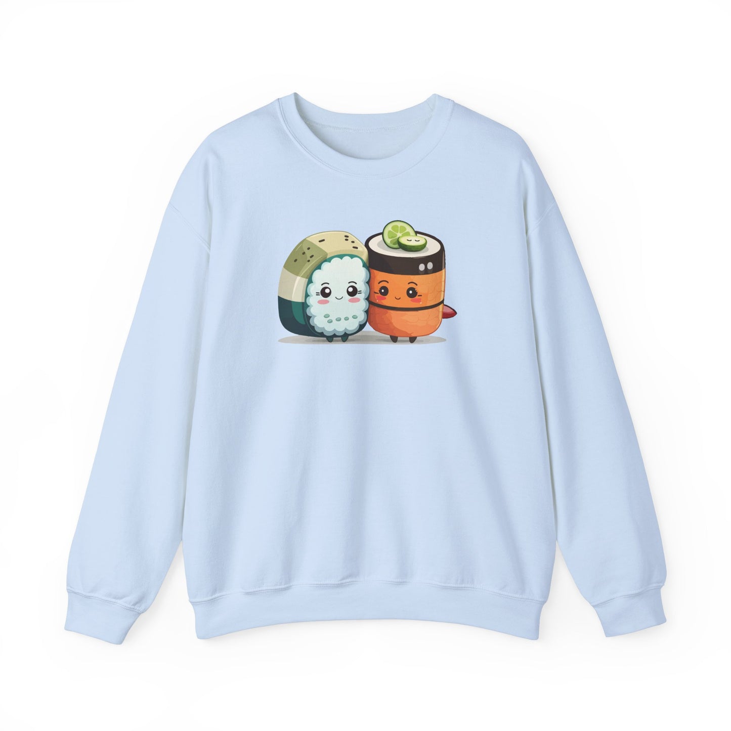 Kawaii Sushi Sweatshirt, Sushi Lover Sweatshirt