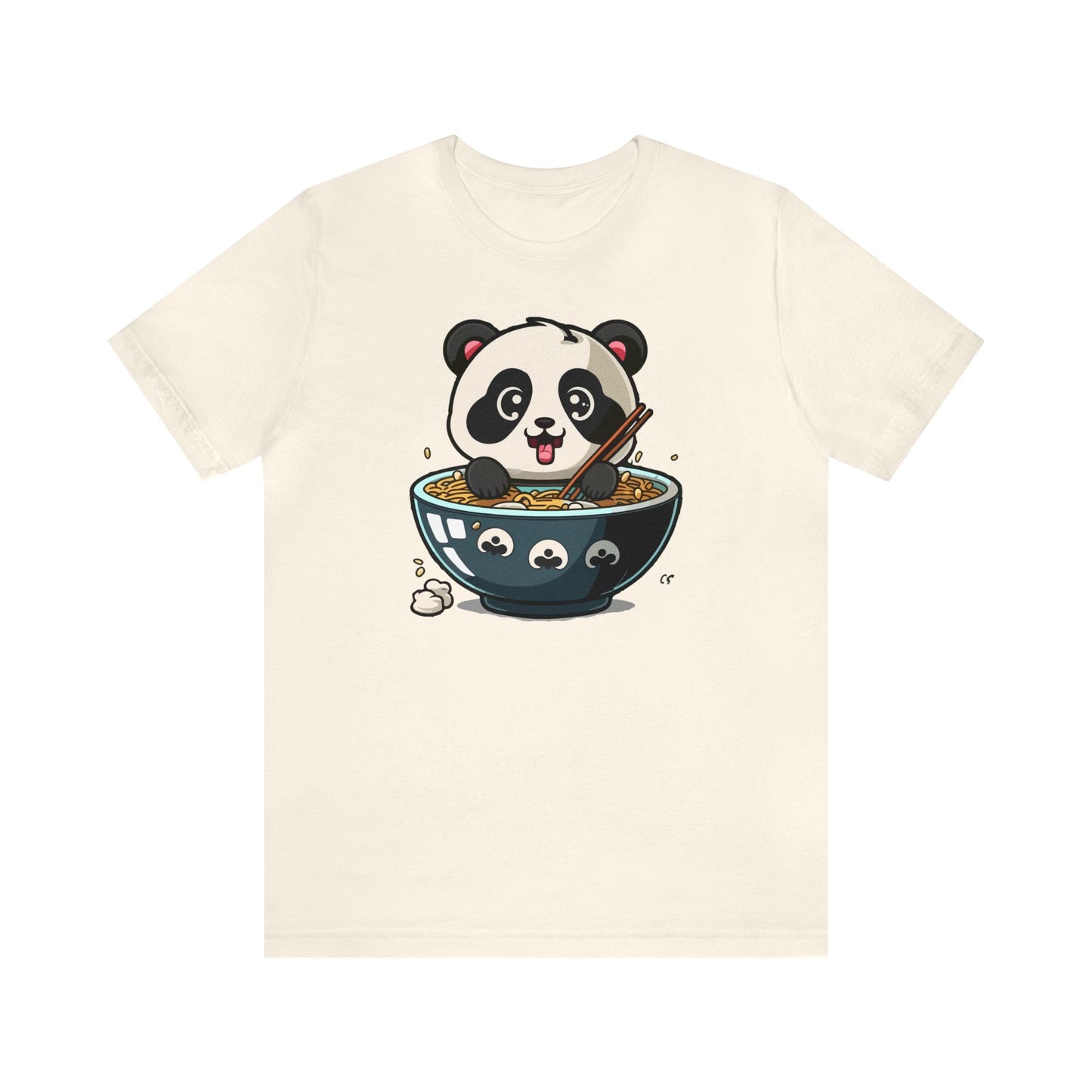 Ramen Panda T-Shirt, Kawaii Panda Shirt