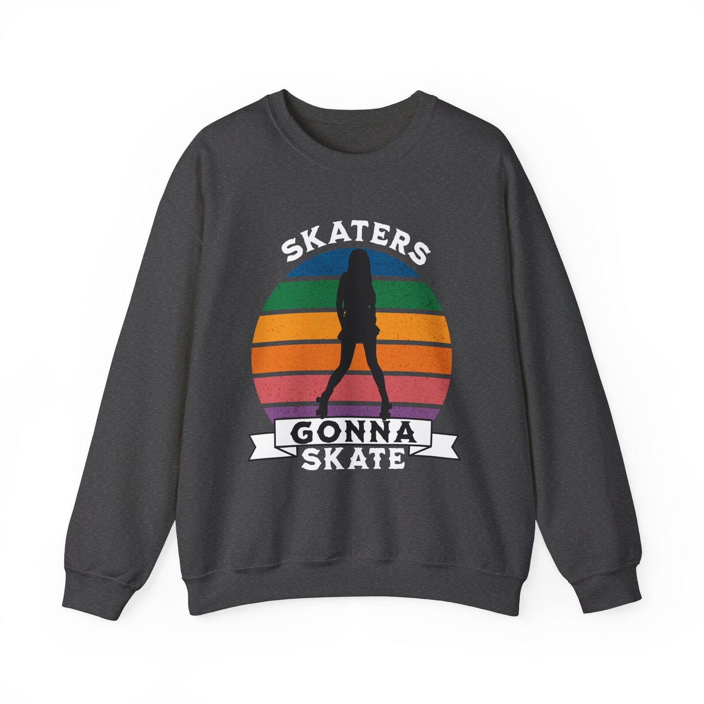 Skaters Gonna Skate Sweatshirt, Rollerskating Sweatshirt