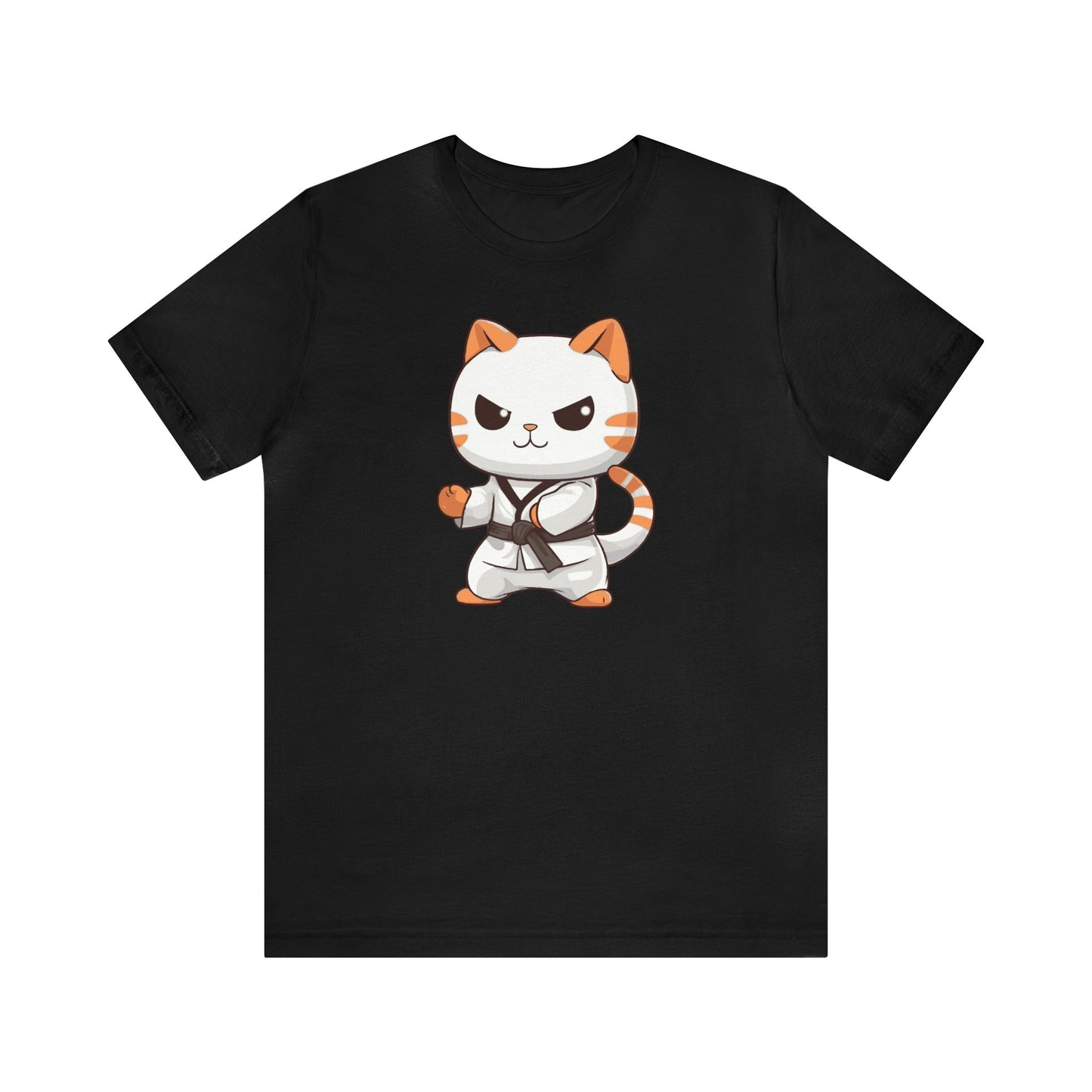 Karate Cat T-Shirt, Cat Martial Arts Shirt