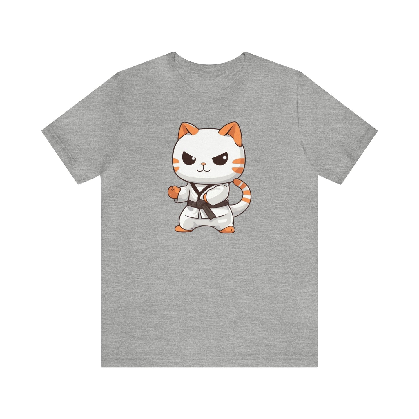 Karate Cat T-Shirt, Cat Martial Arts Shirt