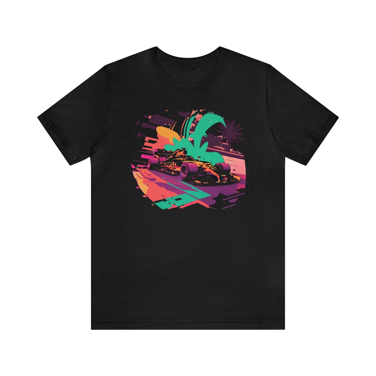 Formula 1 Shirt, Abstract Colorful F1 T-Shirt