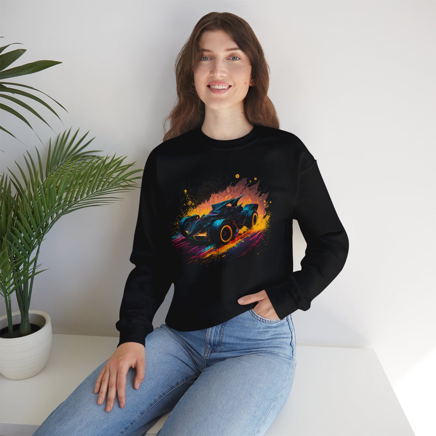 Superhero Car Sweatshirt, Super Hero Tank