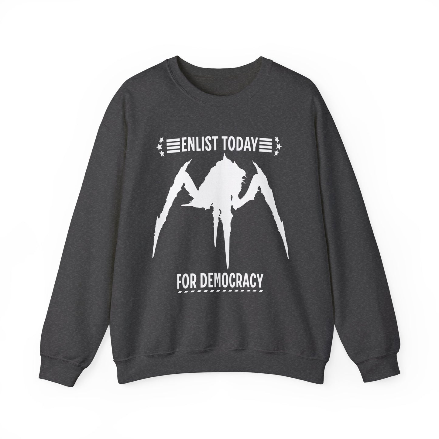 Enlist Today Bug Sweatshirt, Helldivers Inspired Sweatshirt