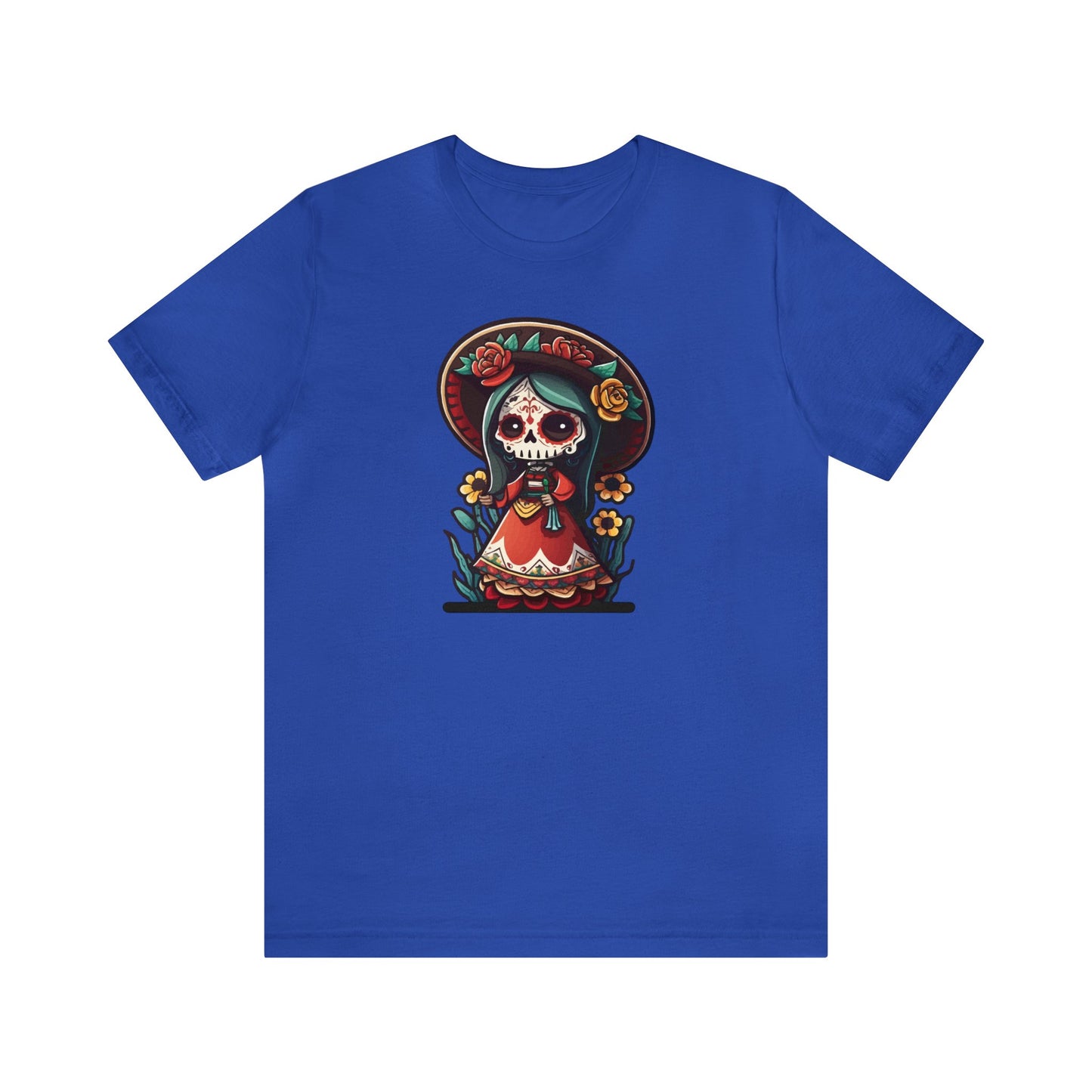 La Catrina Day Of The Dead T-Shirt, Mexican Heritage Shirt