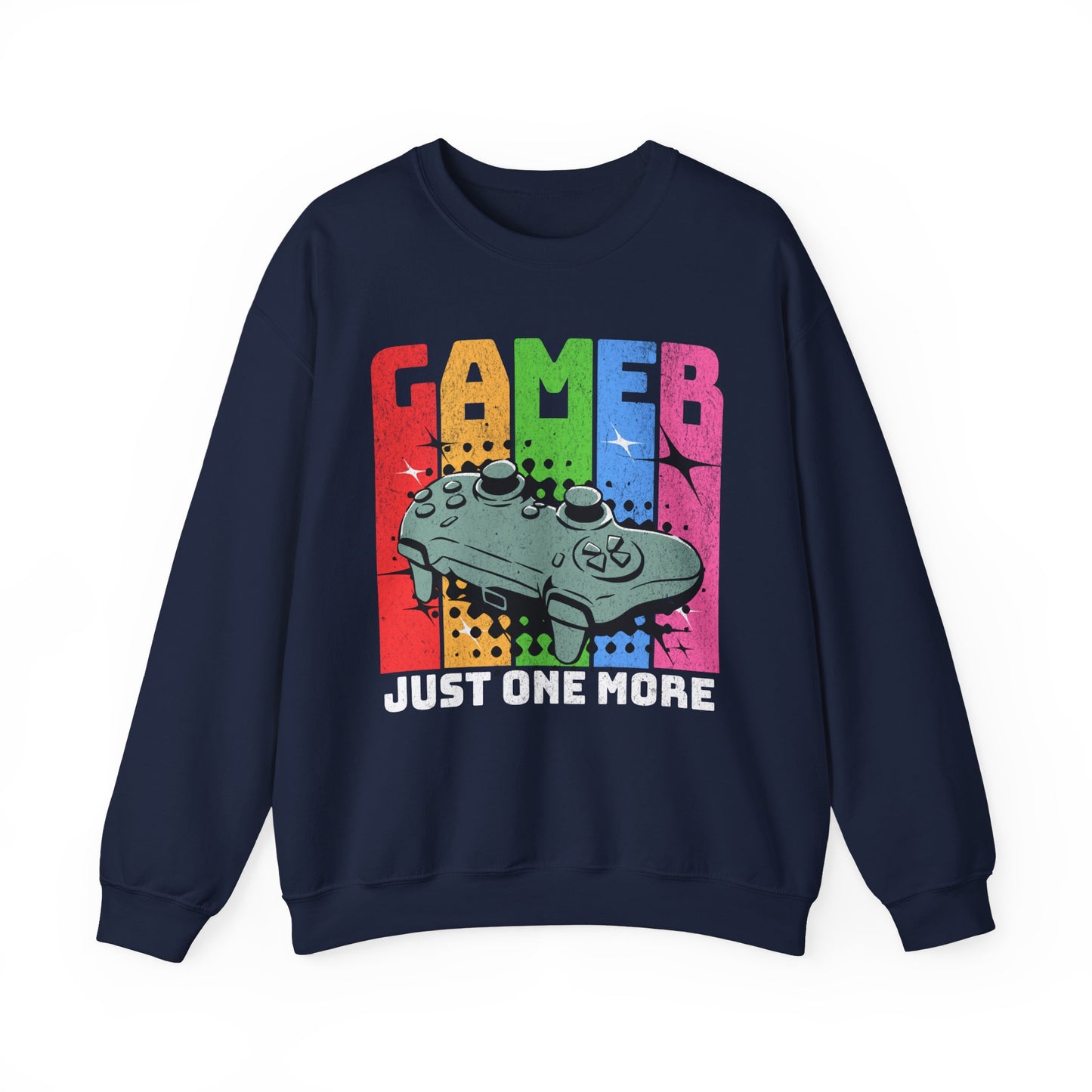 Colorful Gamer Sweatshirt, Video Game Sweatshirt