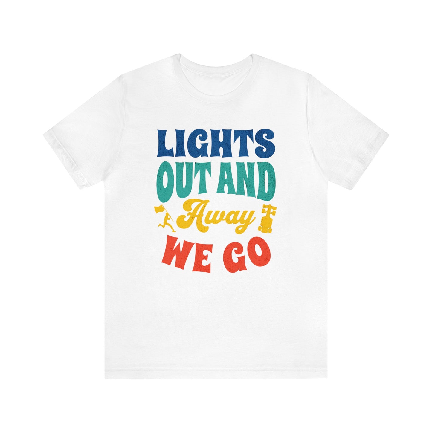 Lights Out And Away We Go T-Shirt, Formula 1 Shirt