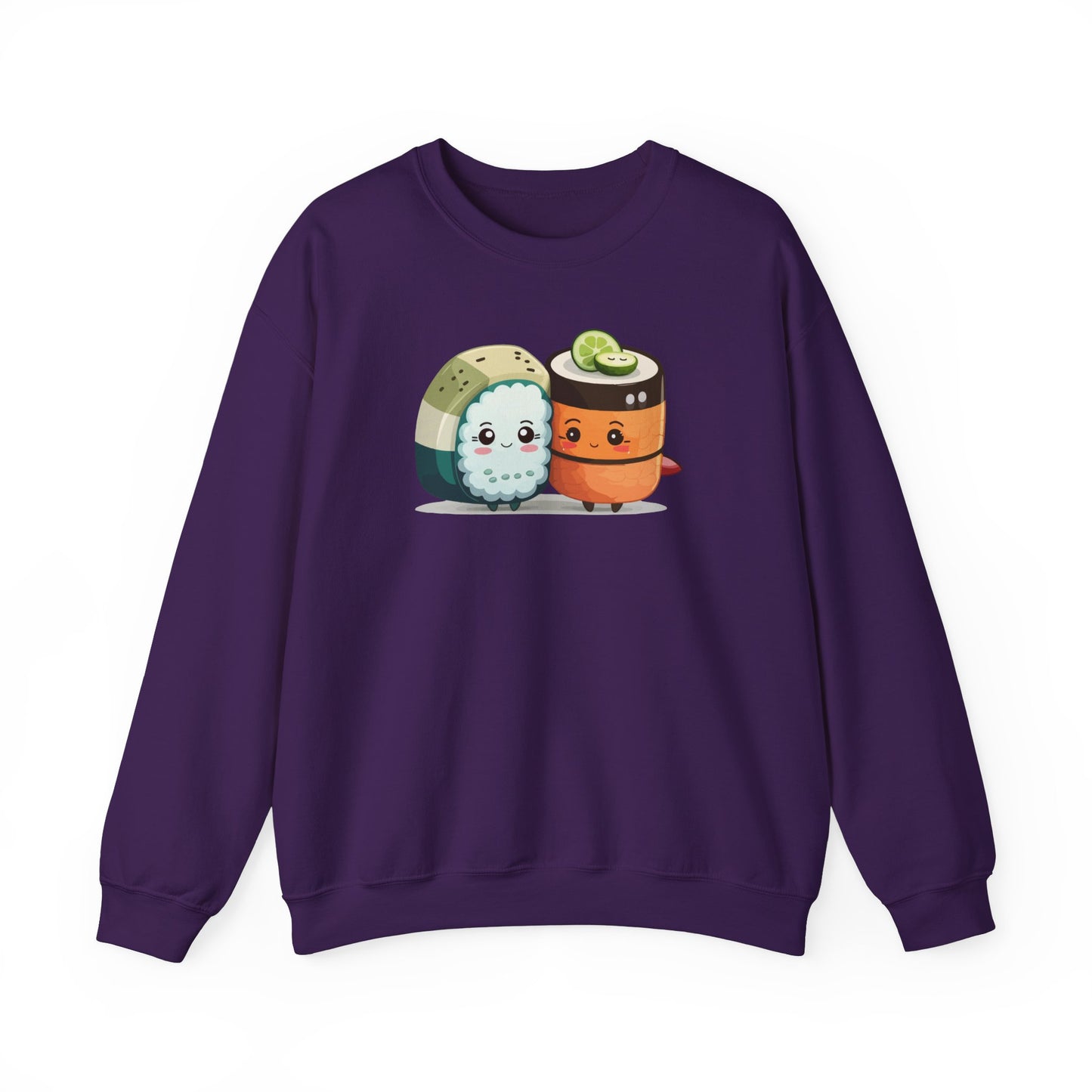 Kawaii Sushi Sweatshirt, Sushi Lover Sweatshirt