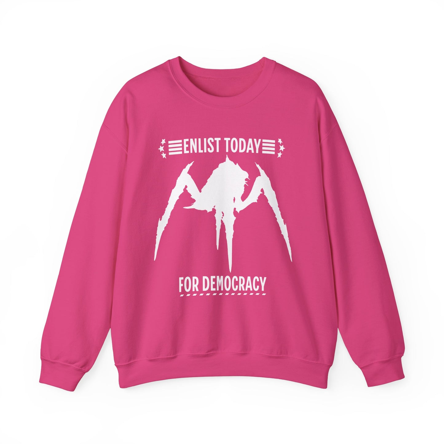 Enlist Today Bug Sweatshirt, Helldivers Inspired Sweatshirt