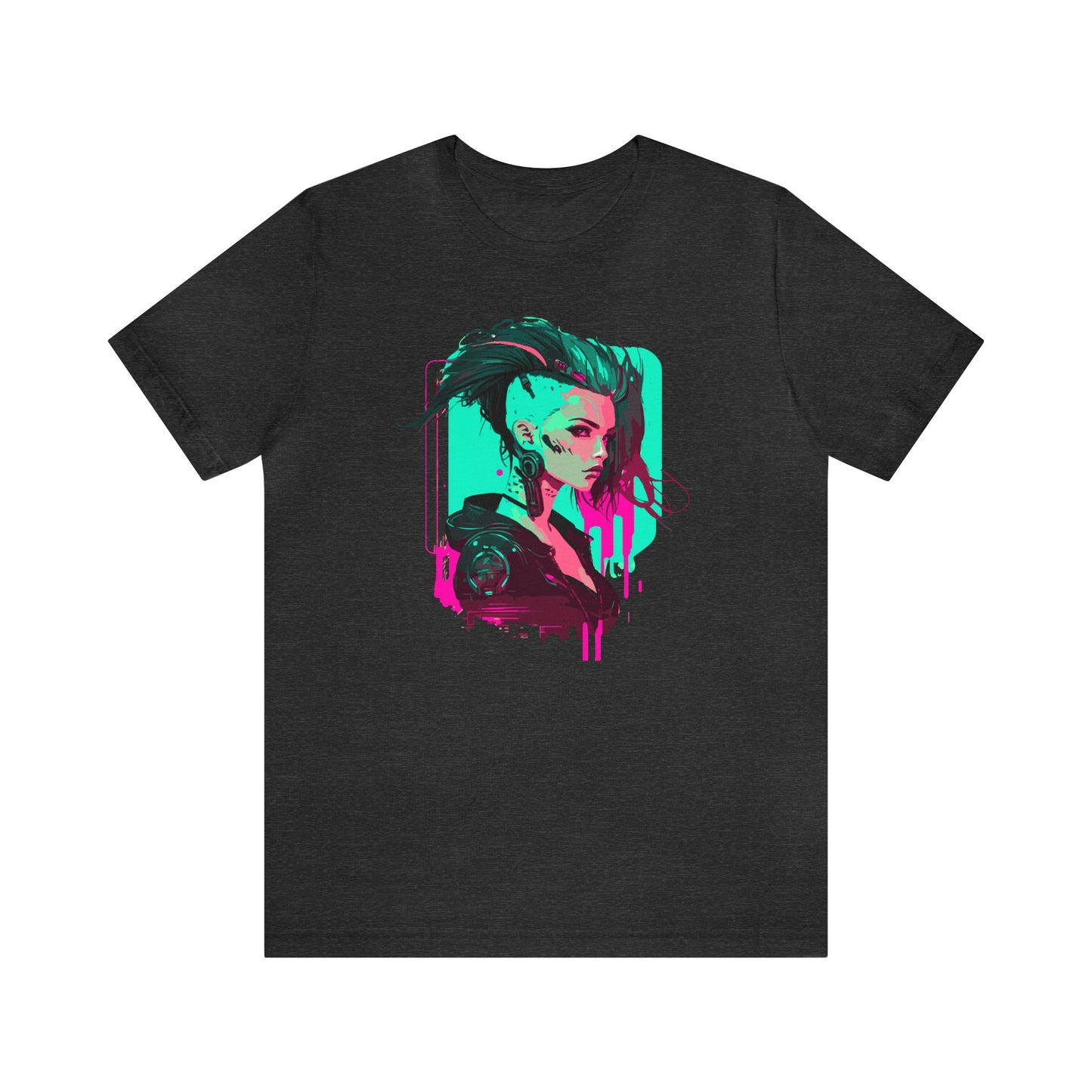 Cyberpunk Hacker T-Shirt, Cyberpunk Inspired Runner Shirt