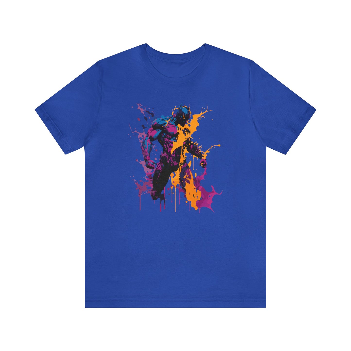 Super Hero T-Shirt, Batman Inspired Abstract Shirt