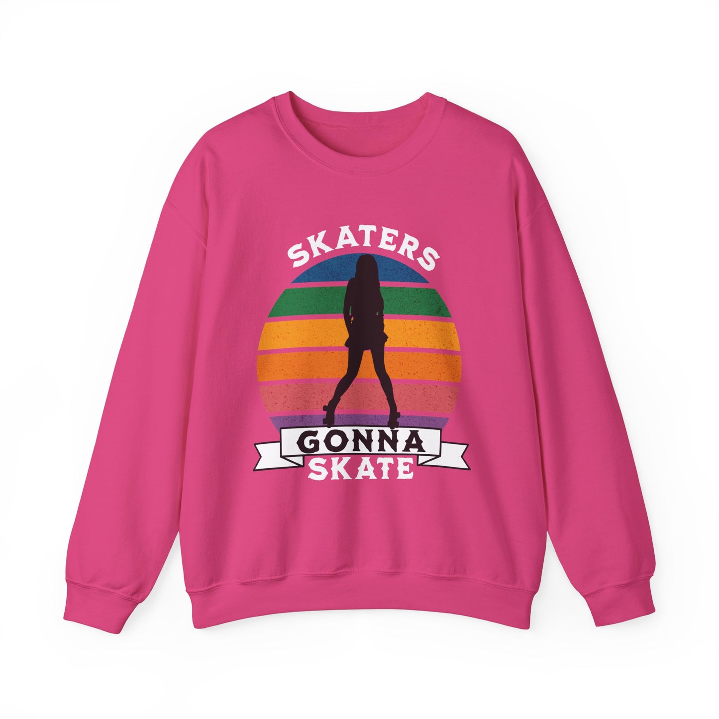 Skaters Gonna Skate Sweatshirt, Rollerskating Sweatshirt