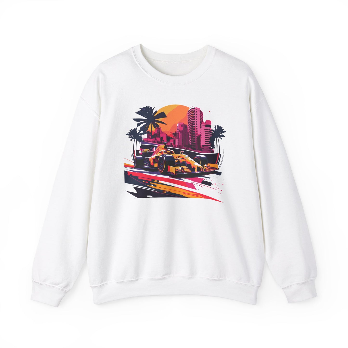 Formula 1 Sweatshirt, Monaco GP Abstract, F1 Gift, F1 Sweatshirt