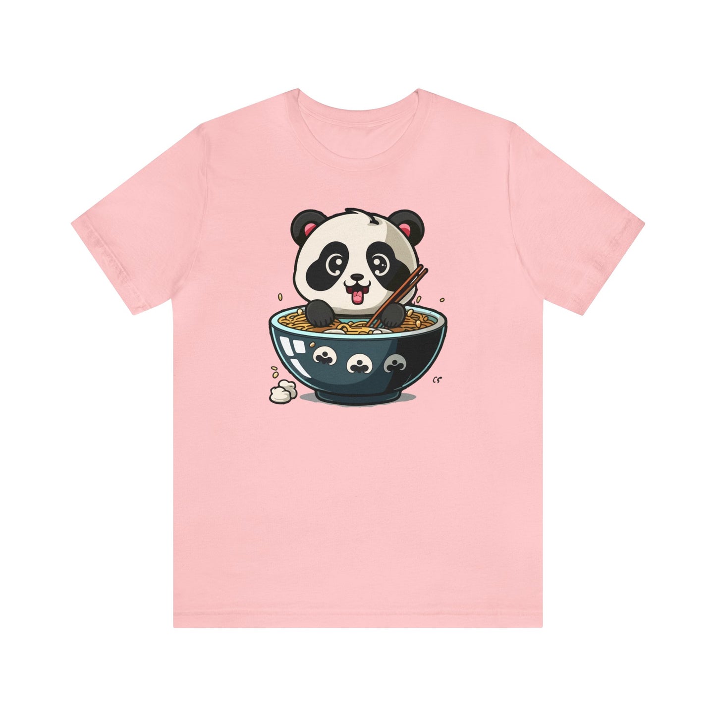 Ramen Panda T-Shirt, Kawaii Panda Shirt