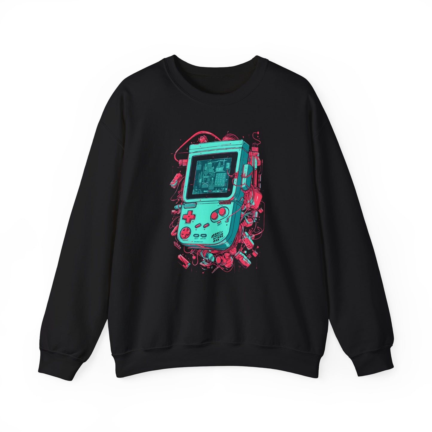 Colorful Game Controller Sweatshirt, Video Game Sweatshirt