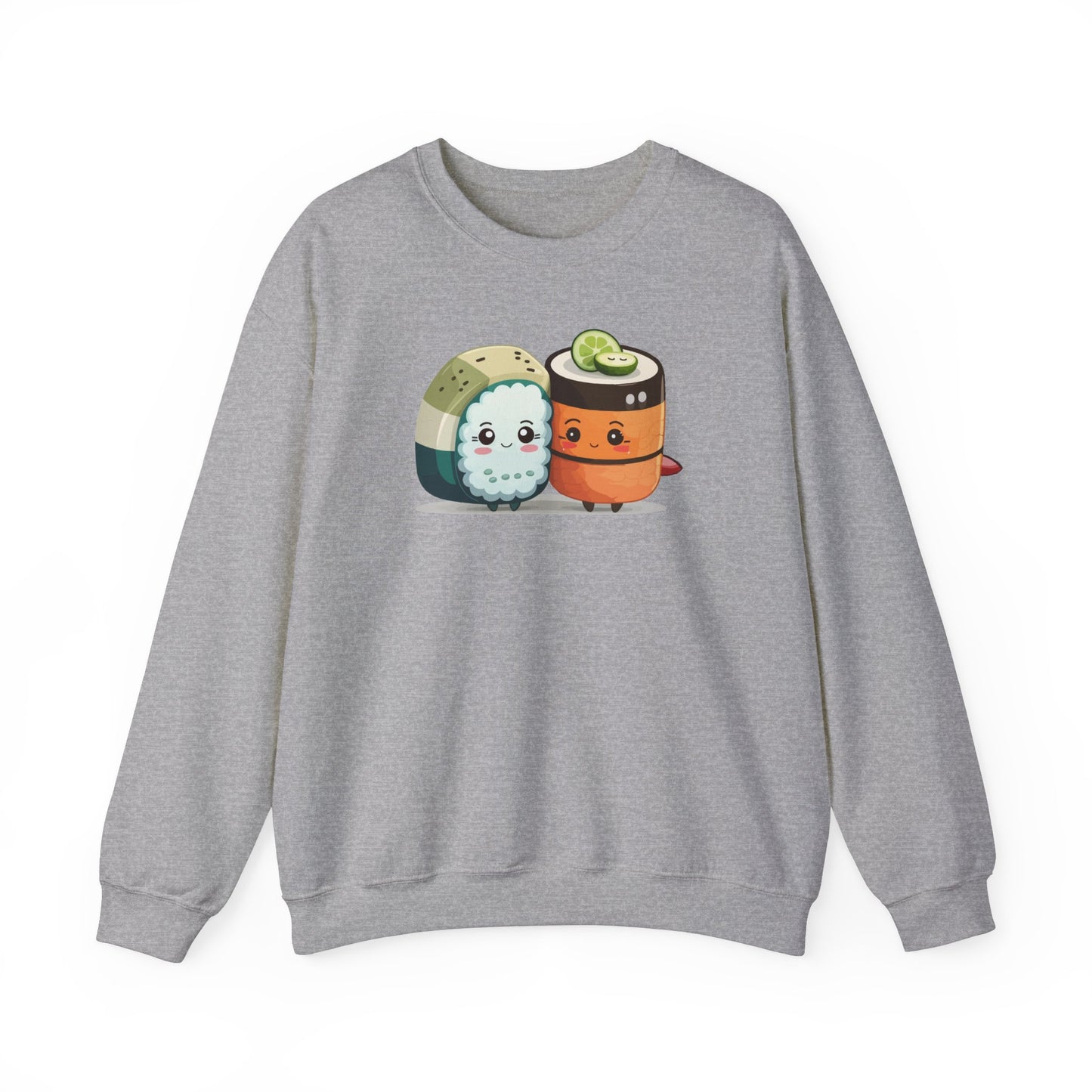 Kawaii Sushi Sweatshirt, Sushi Lover Sweatshirt