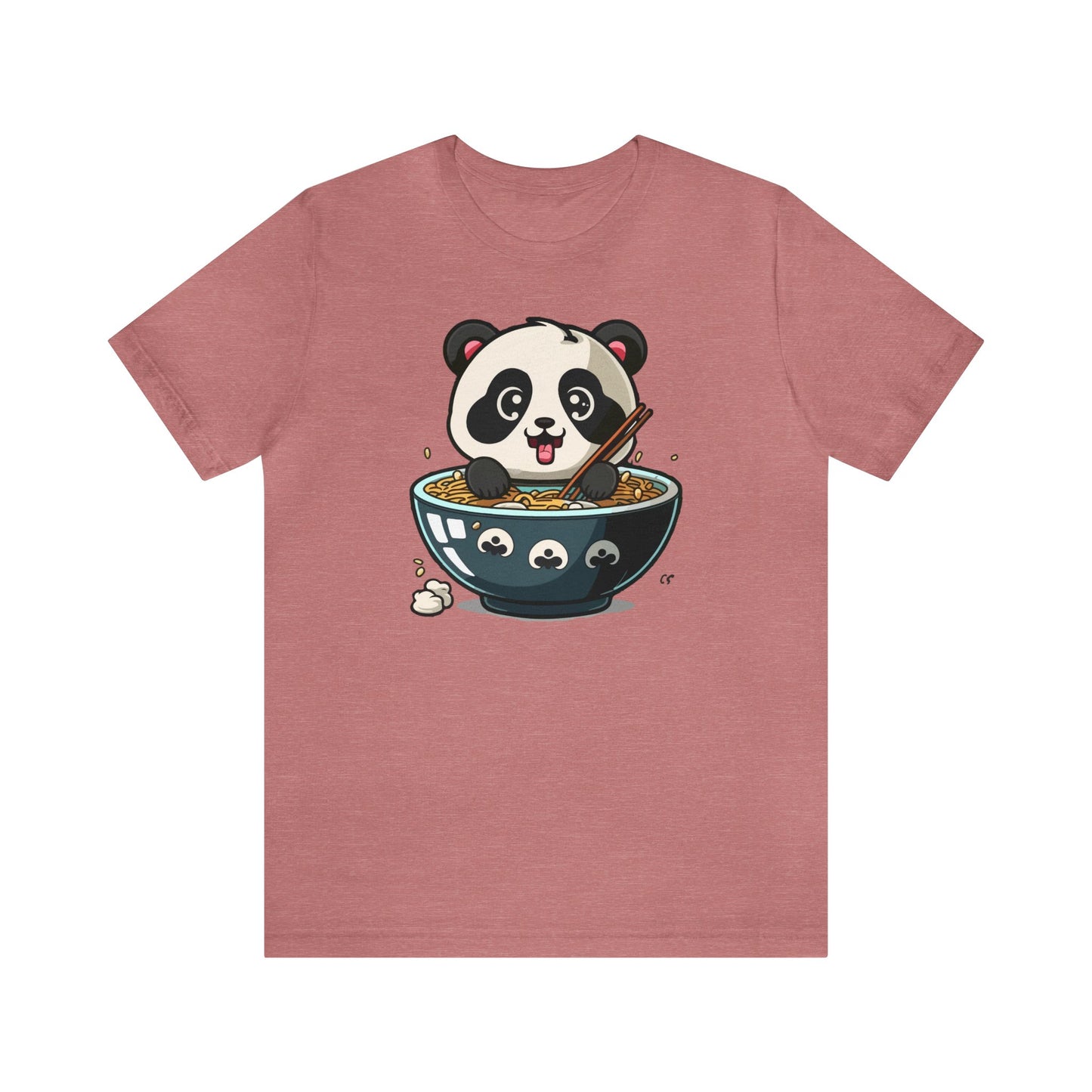 Ramen Panda T-Shirt, Kawaii Panda Shirt