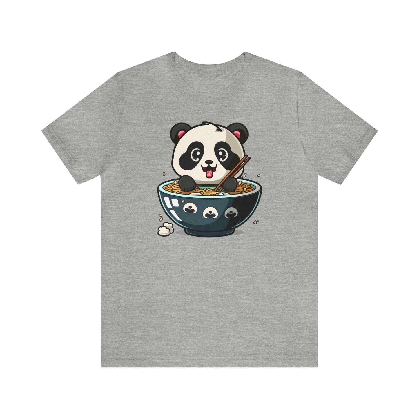 Ramen Panda T-Shirt, Kawaii Panda Shirt