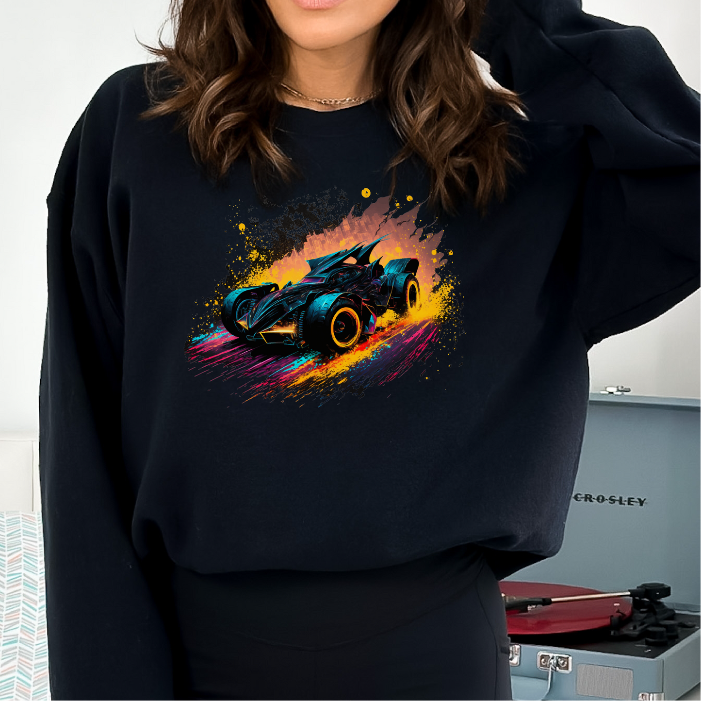 Superhero Car Sweatshirt, Super Hero Tank