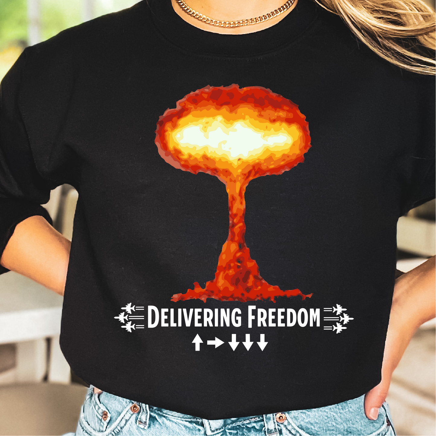 Delivering Freedom Stratagem Sweatshirt, Helldivers Inspired Sweatshirt