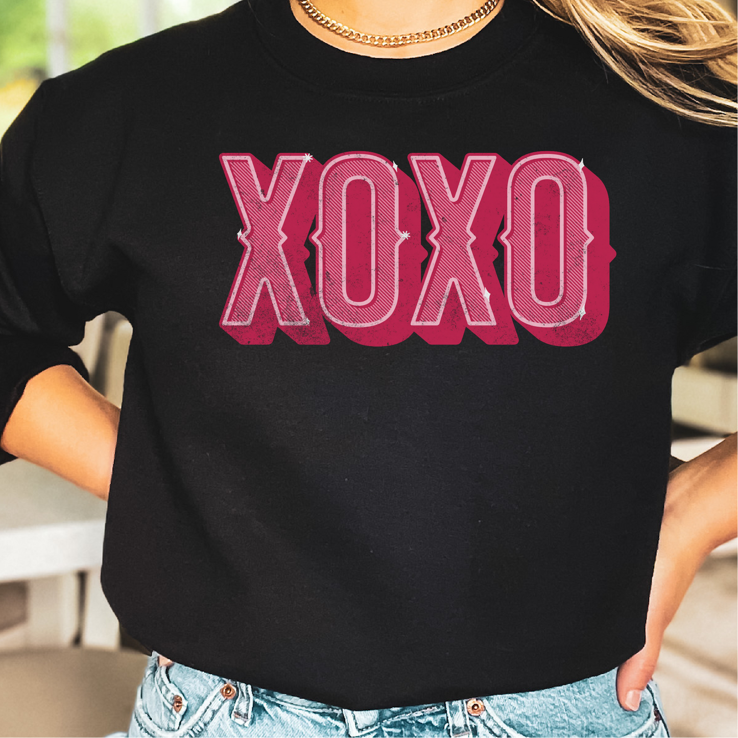 XOXO Valentine's Day Sweatshirt, Gift For A Loved One