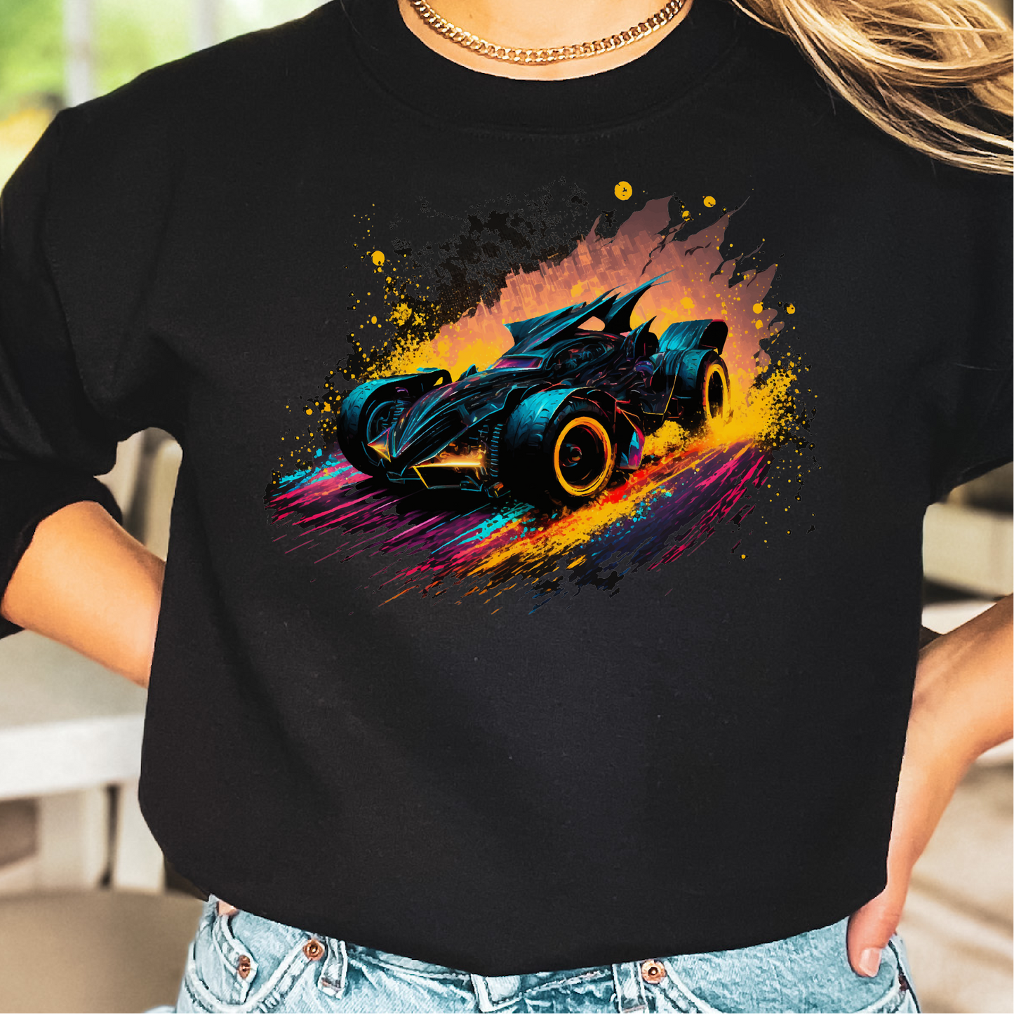 Superhero Car Sweatshirt, Super Hero Tank