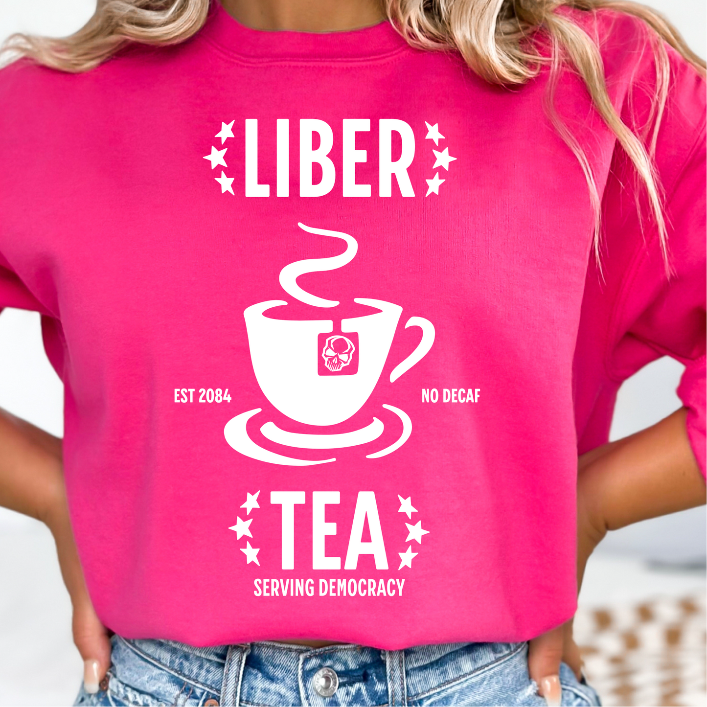 Liber-Tea Sweatshirt, Helldivers Inspired Sweatshirt