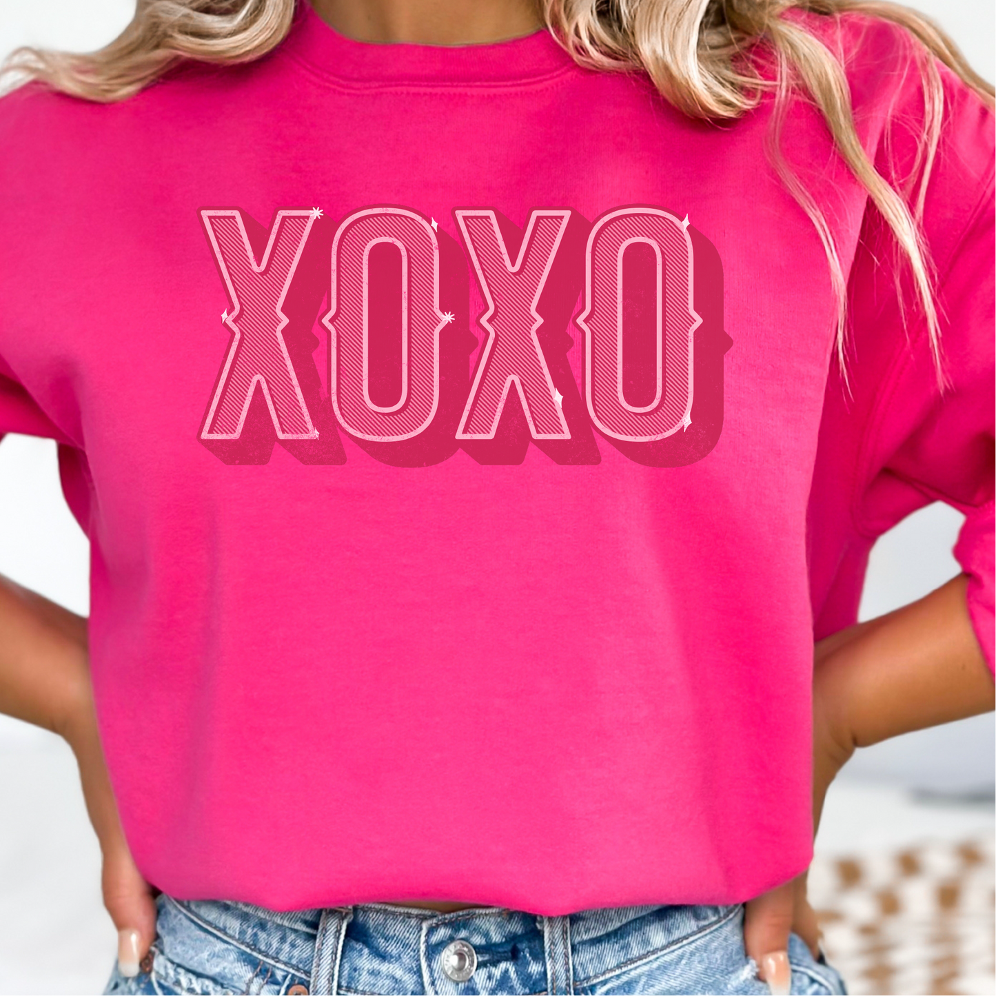 XOXO Valentine's Day Sweatshirt, Gift For A Loved One