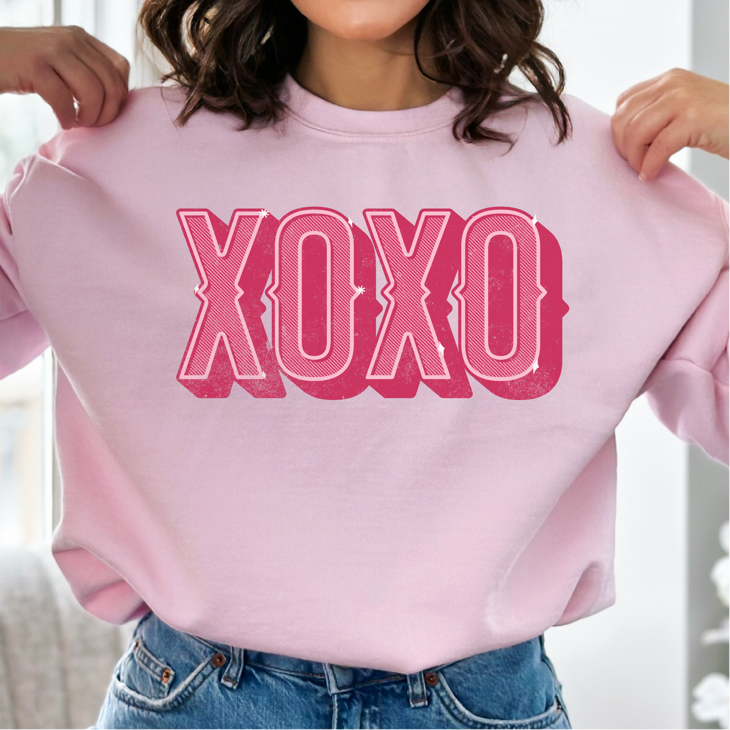 XOXO Valentine's Day Sweatshirt, Gift For A Loved One