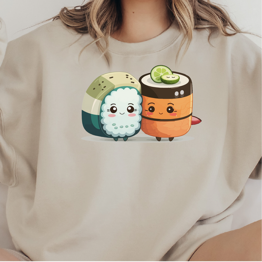 Kawaii Sushi Sweatshirt, Sushi Lover Sweatshirt