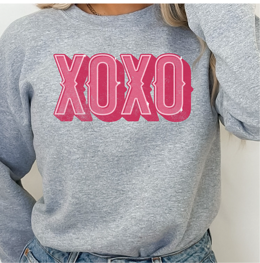 XOXO Valentine's Day Sweatshirt, Gift For A Loved One