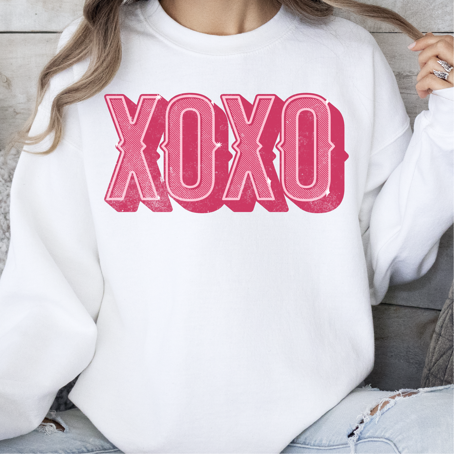 XOXO Valentine's Day Sweatshirt, Gift For A Loved One