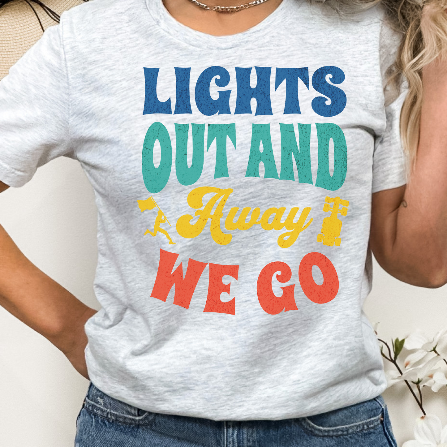 Lights Out And Away We Go T-Shirt, Formula 1 Shirt