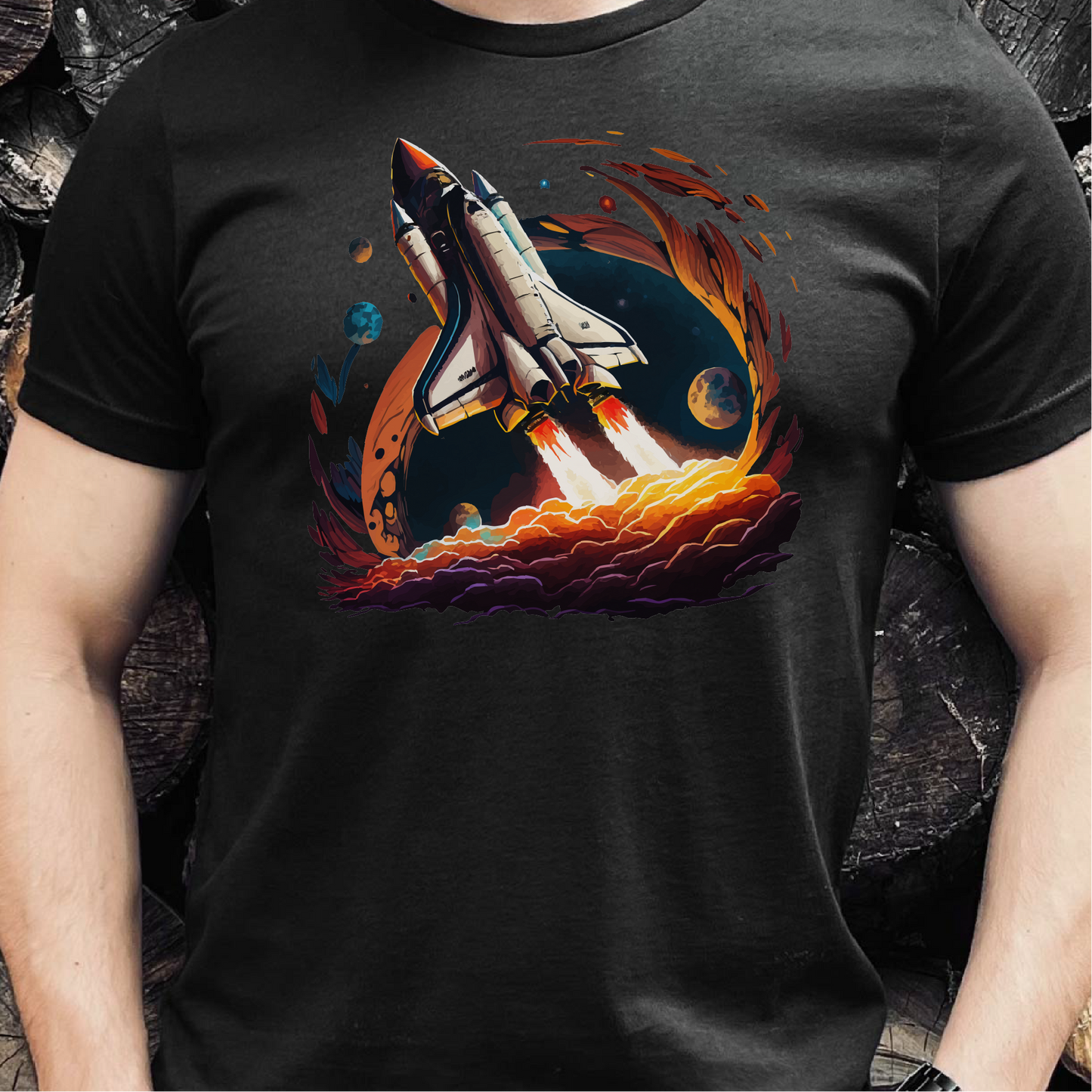 Space Shuttle T-Shirt, Space Age Shirt