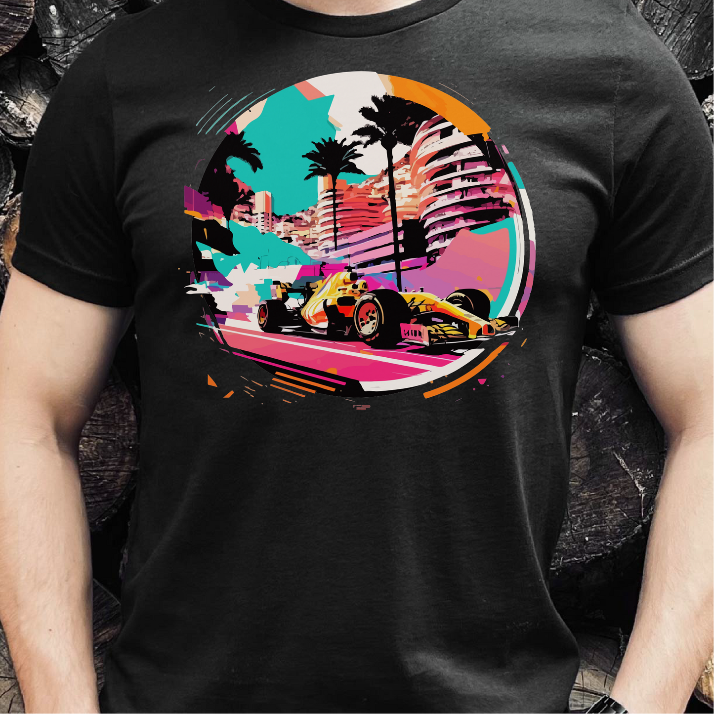 Formula 1 T-Shirt, Monaco Inspired F1 Shirt