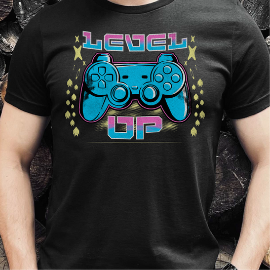 Level Up T-Shirt, Video Game Shirt