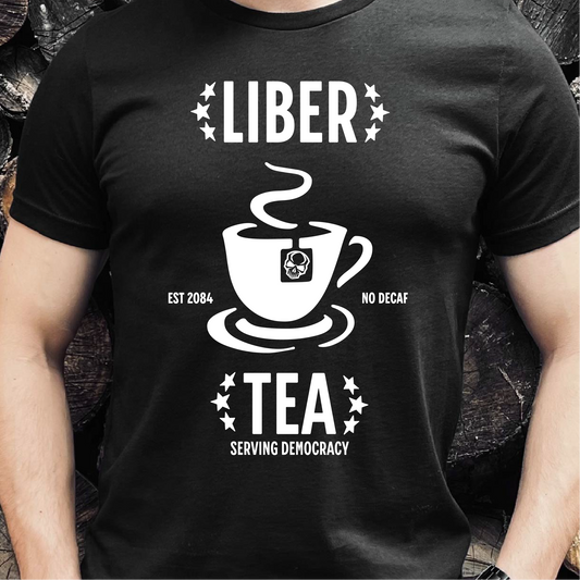 Liber-Tea T-Shirt, Helldivers 2 Inspired Shirt