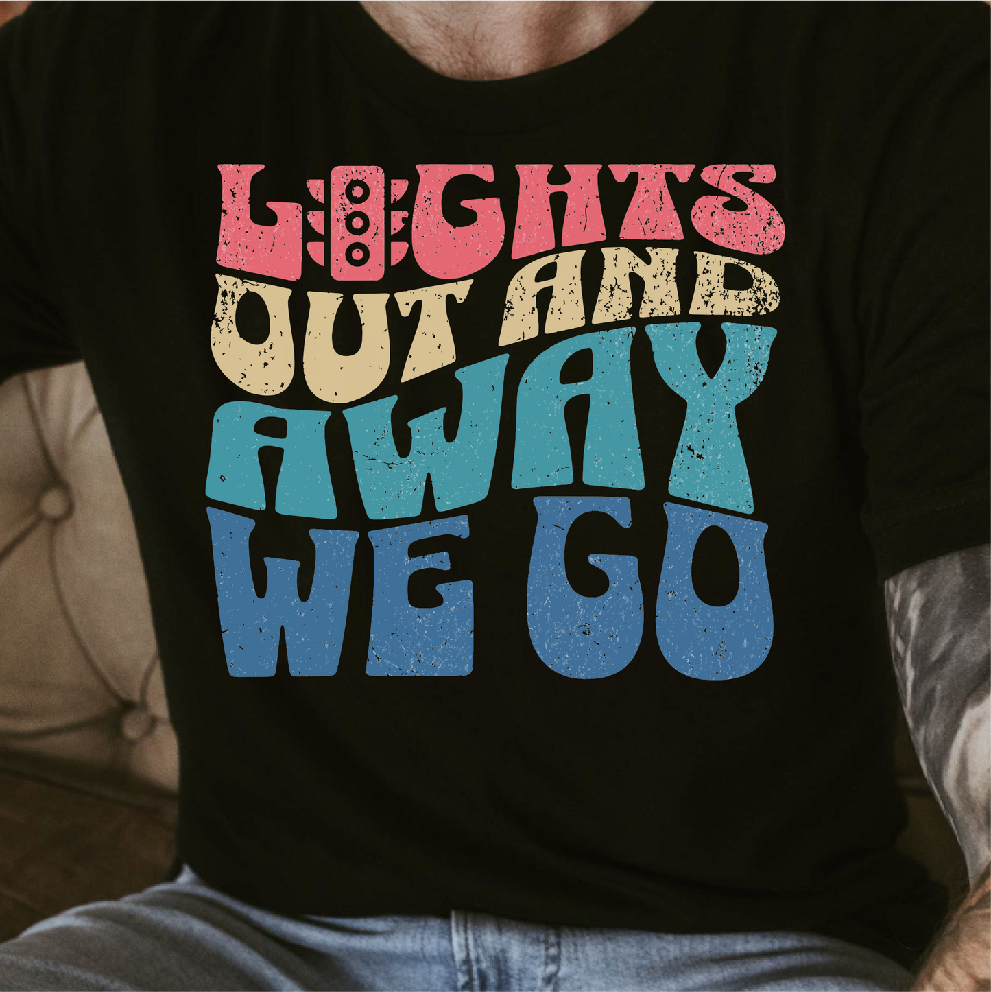 Formula 1 Shirt, Light Out And Away We Go T-Shirt