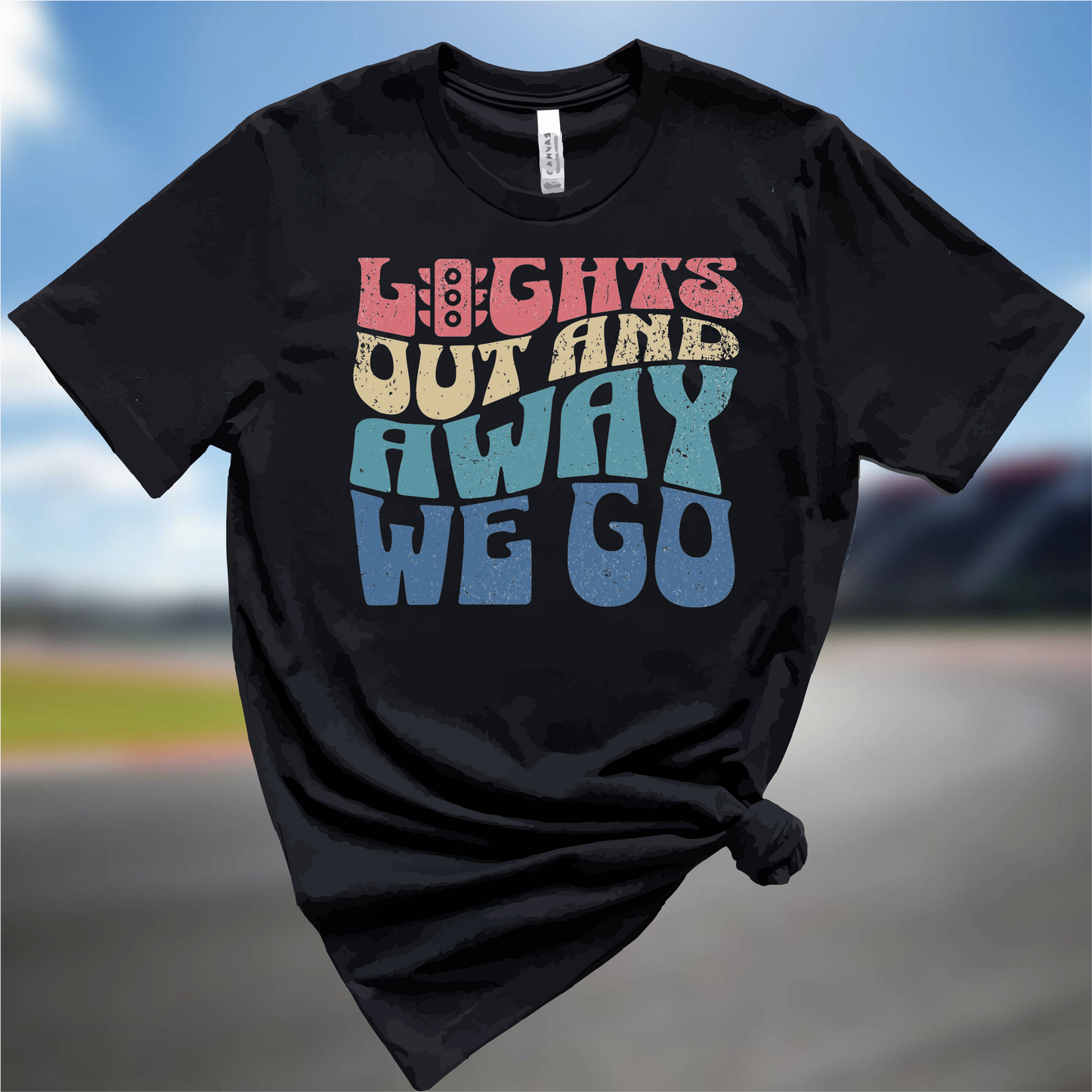 Formula 1 Shirt, Light Out And Away We Go T-Shirt