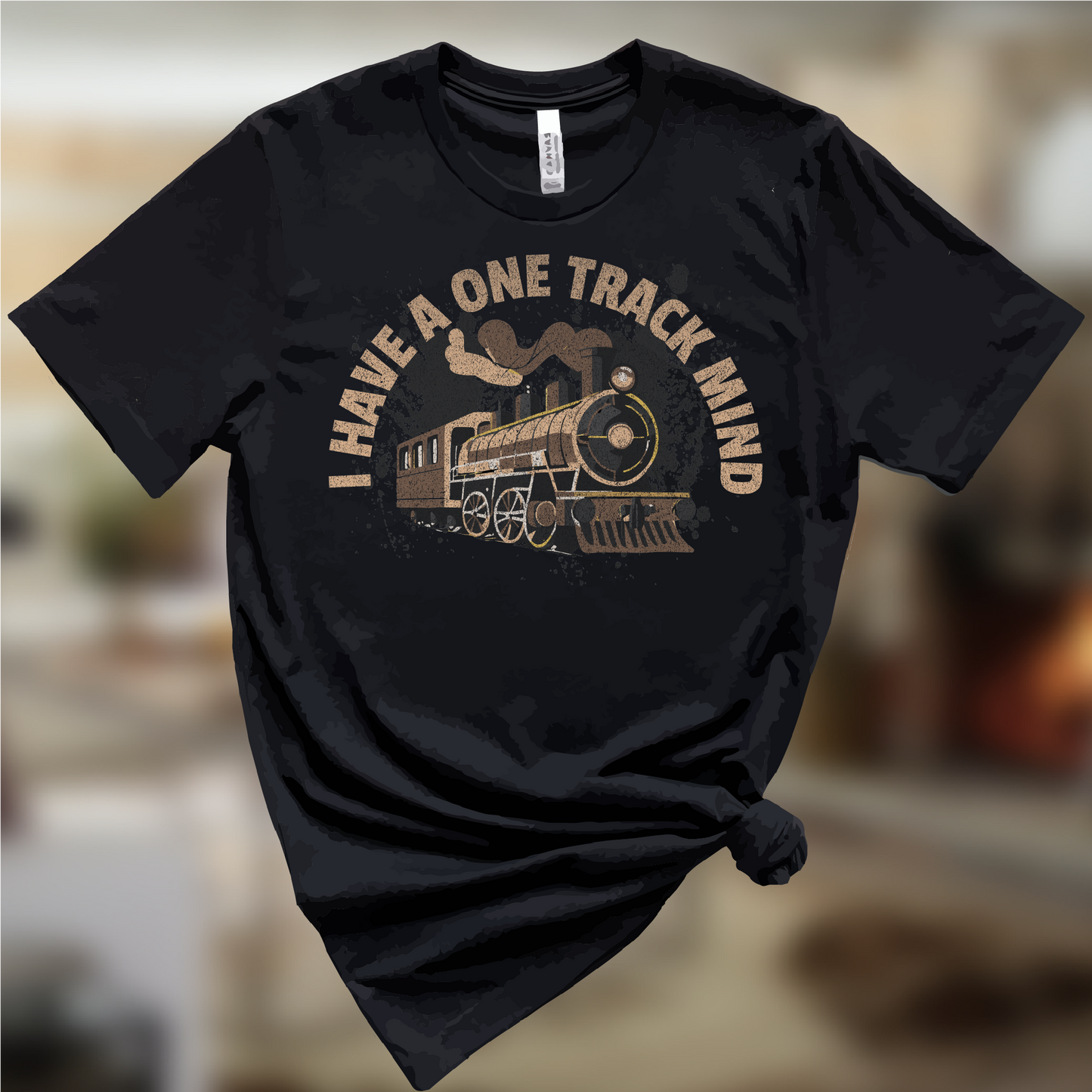 I Have A One Track Mind T-Shirt, Train Enthusiast Shirt