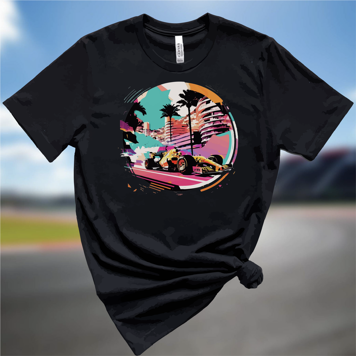 Formula 1 T-Shirt, Monaco Inspired F1 Shirt