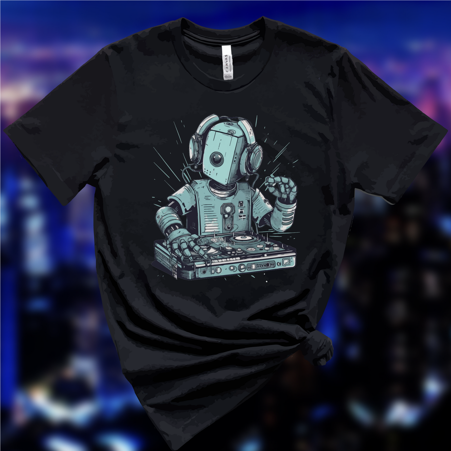 Robot DJ T-Shirt, Music Festival Shirt